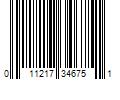 Barcode Image for UPC code 011217346751