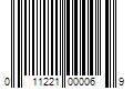 Barcode Image for UPC code 011221000069