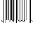 Barcode Image for UPC code 011221000083