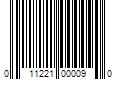 Barcode Image for UPC code 011221000090