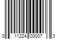 Barcode Image for UPC code 011224000073