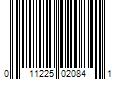 Barcode Image for UPC code 011225020841