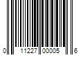 Barcode Image for UPC code 011227000056