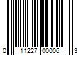 Barcode Image for UPC code 011227000063