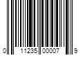 Barcode Image for UPC code 011235000079