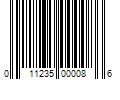 Barcode Image for UPC code 011235000086