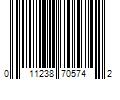 Barcode Image for UPC code 011238705742