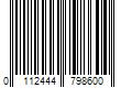 Barcode Image for UPC code 0112444798600