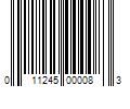 Barcode Image for UPC code 011245000083