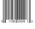 Barcode Image for UPC code 011252000083