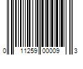 Barcode Image for UPC code 011259000093