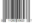 Barcode Image for UPC code 011260006237