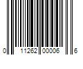 Barcode Image for UPC code 011262000066