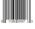 Barcode Image for UPC code 011262000073