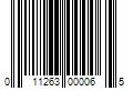 Barcode Image for UPC code 011263000065