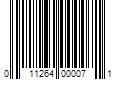 Barcode Image for UPC code 011264000071