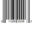 Barcode Image for UPC code 011265000063