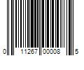 Barcode Image for UPC code 011267000085