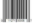 Barcode Image for UPC code 011271000057