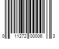 Barcode Image for UPC code 011272000063