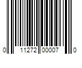 Barcode Image for UPC code 011272000070