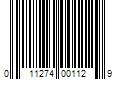 Barcode Image for UPC code 011274001129