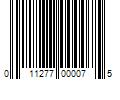 Barcode Image for UPC code 011277000075