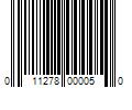 Barcode Image for UPC code 011278000050