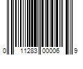 Barcode Image for UPC code 011283000069