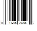 Barcode Image for UPC code 011285000067