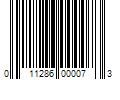 Barcode Image for UPC code 011286000073