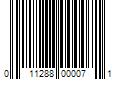 Barcode Image for UPC code 011288000071