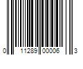 Barcode Image for UPC code 011289000063