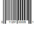 Barcode Image for UPC code 011291000051