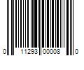 Barcode Image for UPC code 011293000080