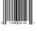 Barcode Image for UPC code 011296201231