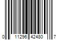 Barcode Image for UPC code 011296424807