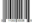 Barcode Image for UPC code 011300000355