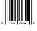 Barcode Image for UPC code 011301207920