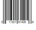 Barcode Image for UPC code 011301614056