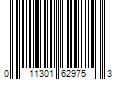 Barcode Image for UPC code 011301629753