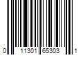 Barcode Image for UPC code 011301653031