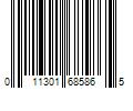 Barcode Image for UPC code 011301685865