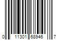 Barcode Image for UPC code 011301689467