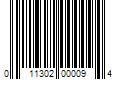 Barcode Image for UPC code 011302000094