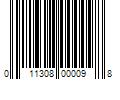 Barcode Image for UPC code 011308000098