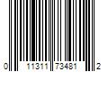 Barcode Image for UPC code 011311734812