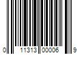 Barcode Image for UPC code 011313000069