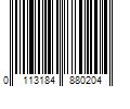 Barcode Image for UPC code 01131848802026