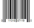 Barcode Image for UPC code 011318871190